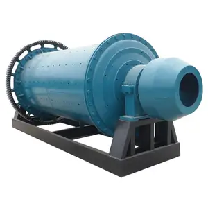 Maquinaria de minería para procesamiento de mineral, trituradora de bolas de acero con velocidad de tambor de 21,6 a 39,4