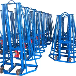 20ton cable drum lifter, hydraulic cable drum jack