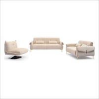 Canapé moderne de haute qualité Fauteuil confortable à dossier haut Ensembles de meubles de salon en tissu Offre Spéciale pour hôtels et extérieurs