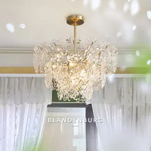 Hall lamp sala hotel promotion crystal lightss home chandelier design customize pendant light sala hotel Set