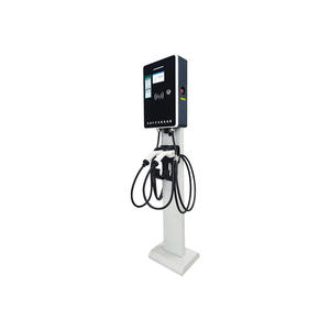 طاقة جديدة GB/T مثبتة على الأرض V 32A 14kw نوع 2 AC EV شحن كومة ركن السيارة محطة إعادة الشحن - Product Image 4