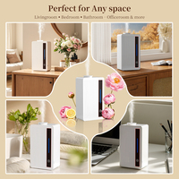 Diffuseur d'arômes mural électrique commercial pour hôtel, contrôlé par application, avec atomiseur automatique sans eau à double flux de 120 ml