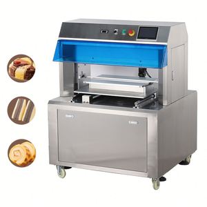 Machine automatique de découpe ultrasonique pour la fabrication de petits gâteaux et desserts, idéale pour les boulangeries, à vendre - Product Image 1