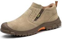 Chaussures de sécurité anti-perforation à semelle intermédiaire en Kevlar, bottes de travail à embout d'acier, antistatiques et antidérapantes pour hommes, directement de l'usine