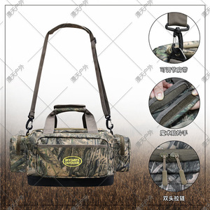 Sac de sport camouflage Mydays pour l'extérieur avec poche zippée, en tissu Oxford imperméable, pour la chasse et les pique-niques, sac à bandoulière - Product Image 2