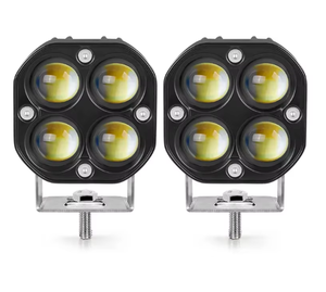 작업 조명 Led 충전식 LED 운전 조명 작업 보조 램프 노란색 흰색 이중 색상 - Product Image 1
