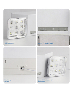 Lampe LED <span class=keywords><strong>double</strong></span> tête à faisceau carré, lumière d'urgence pour équipement de lutte contre l'incendie, accessoire d'évacuation - Product Image 4