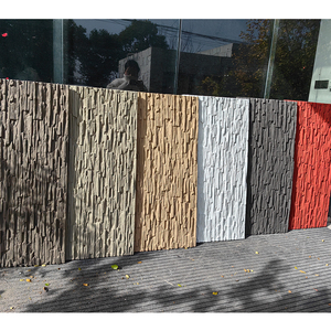 Paneles de Piedra de Poliuretano Ecológicos Dingshang, Imitación Roca 3D, Losas Grandes y Ligeras para Decoración de Paredes de Villas - Product Image 1