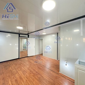 Casa Contenedor Prefabricada Plegable de 20 y 40 Pies con Estabilidad Estándar, 1, 2, 3, 4, 5 Dormitorios, Baño Plegable, Mini Casa, Villa - Product Image 5