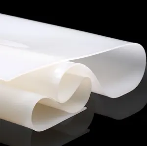 Ultra Thin Soft Good Elasticity Natural Silicone Rubber Sheet Roll Clear Solid Transparent Silicone Sheet