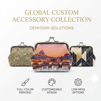 Sacs à main tendance pour femmes avec logo personnalisé imprimé, souvenirs touristiques du Maroc et de la Bulgarie, portefeuille lavable