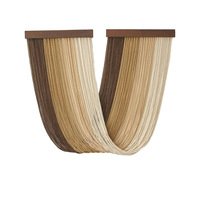 Nordique tissé à la main Style bohème gland coton tapisseries décoration murale Boho macramé pour hôtel bureau tenture murale décoration