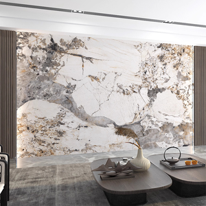 ألواح جدارية فاخرة من الفحم النباتي والرخام من فونجوي 2026، مثالية للتصميمات الداخلية الراقية - Product Image 3