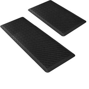 Tapis de cuisine anti-fatigue en PVC rembourré, tapis confortable moderne et lavable - Product Image 1