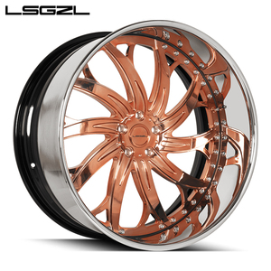 Rueda Forjada NJQS Personalizada de 15-26 Pulgadas para Auto Deportivo Mercedes y Camioneta con 5x114.3 5x130 6x139.7 - Product Image 2
