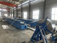 Máquina formadora de rollos de viga de correa de acero completamente automática para construir casas prefabricadas y casas móviles