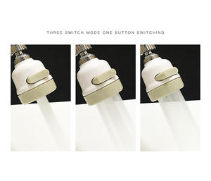 360 derece dönen 3 fonksiyonlu anahtarı yüksek basınçlı su tasarrufu mutfak musluk kafa - Product Image 3