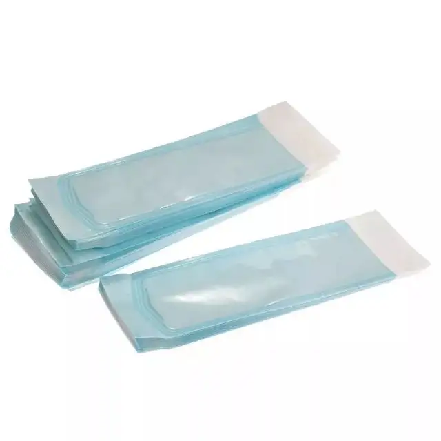 Medical grade dental heat self sealing sterile pouch