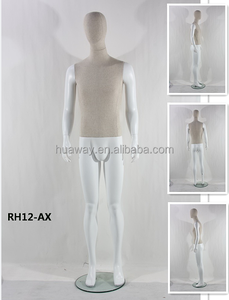 Mat siyah renk adam takım elbise giyim mağazası erkek manken giyim modeli kas giyim manken - Product Image 3