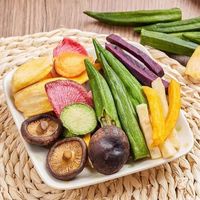 Figues et dattes lyophilisées, en-cas de fruits et légumes en tranches, prêts à consommer en vrac avec conservation de l'eau