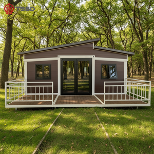 Casa Container Prefabbricata di Lusso Espandibile di Alta Qualità con <span class=keywords><strong>2</strong></span>, <span class=keywords><strong>3</strong></span> o 4 Camere da Letto in Vendita - Casa Modulare Prefabbricata - Product Image 1