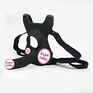 Scatola personalizzata gratuita-10 frequenza doppia penetrazione anale Dildo vibratore di testa per gli uomini cinturino sul pene Vagina coppie adulte - Product Image 4