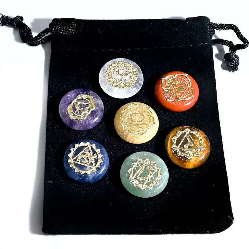 Natural Crystal Gift Set of Seven
