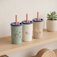 Gourde isotherme esthétique OEM en acier inoxydable, portable, sans BPA, pour enfants et étudiants