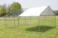 Corral para Pollos de 4x3x2m, Personalizado OEM, 4m de Largo, 3m de Ancho, Garantía de 3 Años, Recinto Seguro con Puerta con Cerradura, Instalación Rápida