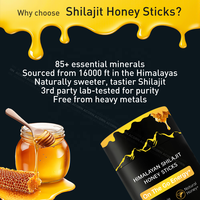 ACORN Compléments à base de plantes Acide fulvique Pâte de shilajit pure avec miel naturel Résine ultra shilajit