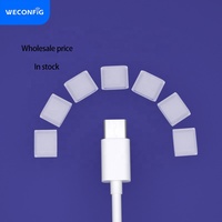 Capuchon anti-poussière pour câble USB Type C, 1000 pièces/paquet