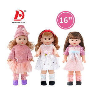 <span class=keywords><strong>Huada</strong></span> 2023ตุ๊กตาเจ้าหญิง16นิ้วแบบ DIY สำหรับเด็กผู้หญิงชุดเดรสของเล่นพร้อมผมยาว - Product Image 1