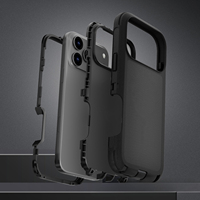 Étui de protection robuste antichoc avec clip ceinture pour iPhone 17 Air 16 15 14 13 Pro Max