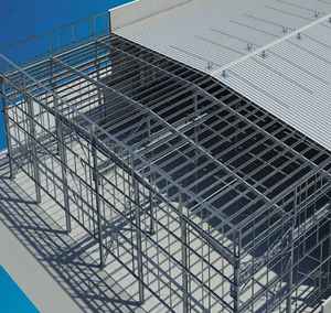 Structure en acier préfabriquée de qualité isolée, cadre métallique, bureau, école, entrepôt, bâtiment d'usine - Product Image 4