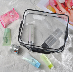 Estilo <span class=keywords><strong>Simple</strong></span> transparente bolsa de cosméticos LOGO puede ser personalizado transparente bolsa de cosméticos - Product Image 6