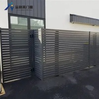 Clôture de jardin semi-privée en acier inoxydable et alliage d'aluminium, résistante à la rouille, pour balcon de villa moderne, escalier et hôtel