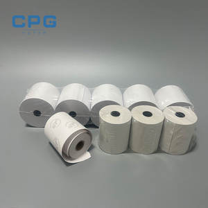 Factory Direct Sales Premium 55GSM Ultrasound Thermal <b>Paper</b> POS/ATM 80*80mm 57*40mm Top Coated Thermal Receipt <b>Paper</b> Rolls - Product Image 1