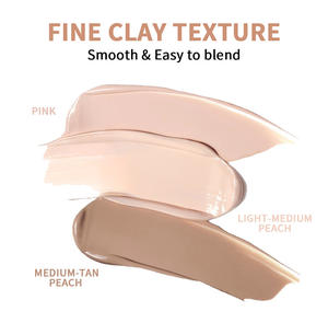 Corrector de <span class=keywords><strong>Ojeras</strong></span> de Arcilla de Color de Alta Calidad, <span class=keywords><strong>Base</strong></span> de Maquillaje Humectante de Larga Duración <span class=keywords><strong>para</strong></span> <span class=keywords><strong>Ojeras</strong></span> Claras y Oscuras - Product Image 6