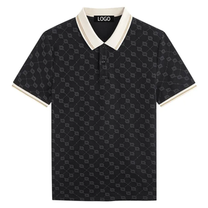 <span class=keywords><strong>Polo</strong></span> Estiva Casual <span class=keywords><strong>Nuova</strong></span> Moda in Puro Cotone Traspirante con Logo Personalizzato Ricamato, Maglia di Alta Qualità per Uomo - Product Image 2