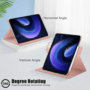 NET-CASE grosir 360 pensil berputar pemegang penutup Case untuk Xiaomi MI Pad 6 / MI Pad 6 Pro 11 inci Tablet Shell