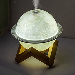 3D 달 현대 Led 빛 가습기 음력 램프 휴일 분위기 <span class=keywords><strong>3</strong></span> 색 밤 빛 미니 Humidificador 브래킷 - Product Image 4