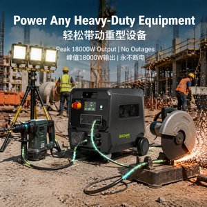 ผู้ผลิตโดยตรง สถานีจ่ายไฟแบบพกพา 18000W แบตเตอรี่ความจุ 2640Wh วัสดุคาร์บอนไฟเบอร์ ใช้ได้กับรถยนต์ ความจุสูง - Product Image 5