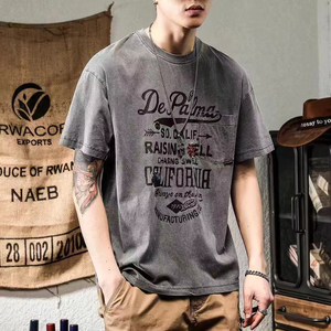 เสื้อยืดผู้ชายปี 2026 สต็อกสินค้าคงเหลือ เสื้อยืดทรงบ็อกซี่ เสื้อยืดแบรนด์เนม เสื้อยืดผู้ชาย เสื้อผ้ามือสองแบบเบลสำหรับขายส่ง - Product Image 6