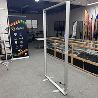 Boîte lumineuse publicitaire LED portable et pliable en tissu SEG, bannière en vinyle haute visibilité pour salons professionnels et expositions