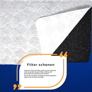 Paquete de 6 paños filtrantes de algodón Scott para secadora Beko Grundig Blomberg Elektra Bregenz - Product Image 1