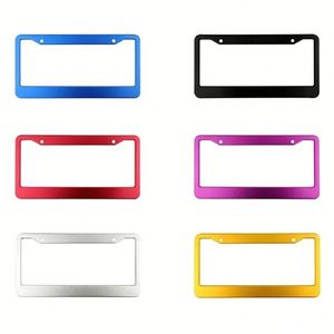 Customized Logo Zinc Alloy Plastic Car <b>Frame</b> / Holder Cover Custom <b>License</b> Plate <b>Frames</b> - Product Image 3