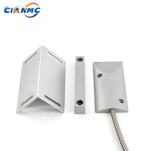 NO/NC/COM 2 Hoặc <span class=keywords><strong>3</strong></span> Dây Báo Động An Ninh Báo Động Màn Trập Cửa Nhà Để Xe Cảm Biến Tiếp Xúc Từ Với Khung <span class=keywords><strong>L</strong></span> Và Ống Kim Loại - Product Image 4