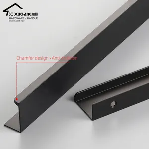 Aluminium Profile Kitchen Unite Cabinets Handel Handles Furniture Handle & Knob,furniture Handle & Knob Modern Simple 1 Pcs