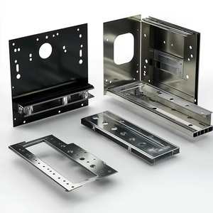 Tùy chỉnh tấm kim loại chế tạo thép carbon và Nhôm Nhà ở trường hợp khung gầm tủ-Bền tùy chỉnh chế tạo kim loại - Product Image 2