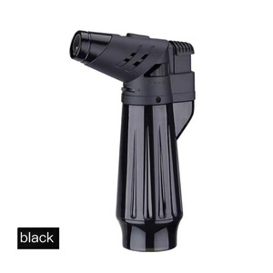 Xiên ngọn đuốc loại Windproof nhẹ hơn chất lượng cao Máy bay phản lực ngọn lửa nhẹ bơm lại cắm trại ngọn đuốc butan nhẹ hơn ngọn đuốc máy bay phản lực - Product Image 5